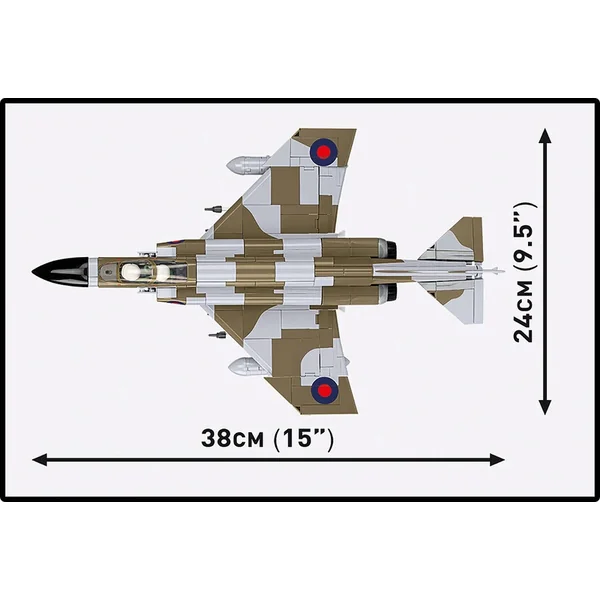 Cobi 5908 Forces Armées F-4F Phantom II, 1:48, 728 k
