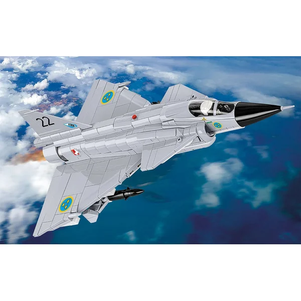 Cobi 5915 Forces Armées SAAB AJ37 VIGGEN, 1:48, 881 k