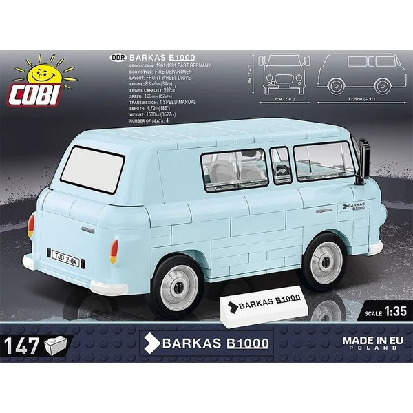 Cobi Barkas B1000, 1:35, 150 k