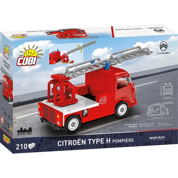 Cobi Citroën Type H Pompiers, 1:35, 203 pcs
