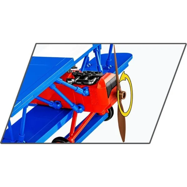 Cobi Great War Fokker D VII, 1:32, 255 p, 1 f