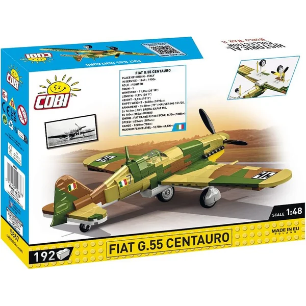 Cobi II WW Fiat G.55 Centauro, 1:48