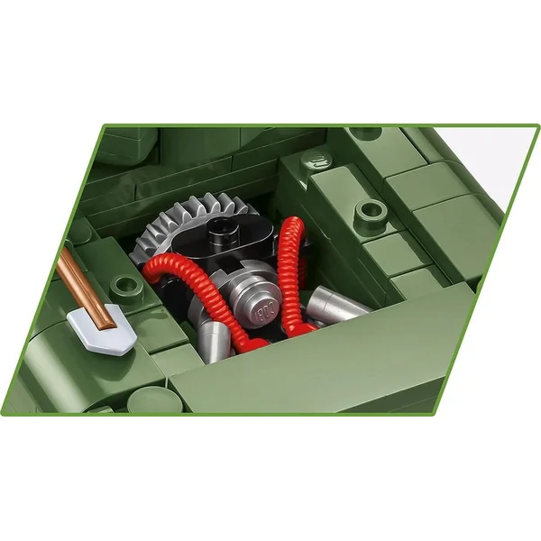 Cobi II WW M4A1 Sherman, 1:35, 663 p, 2 f