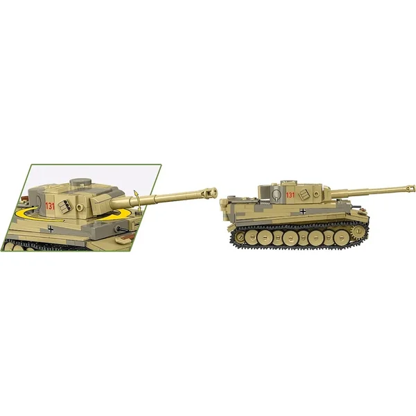 Cobi II WW Panzer VI Tiger I no 131, 1:48, 445 k