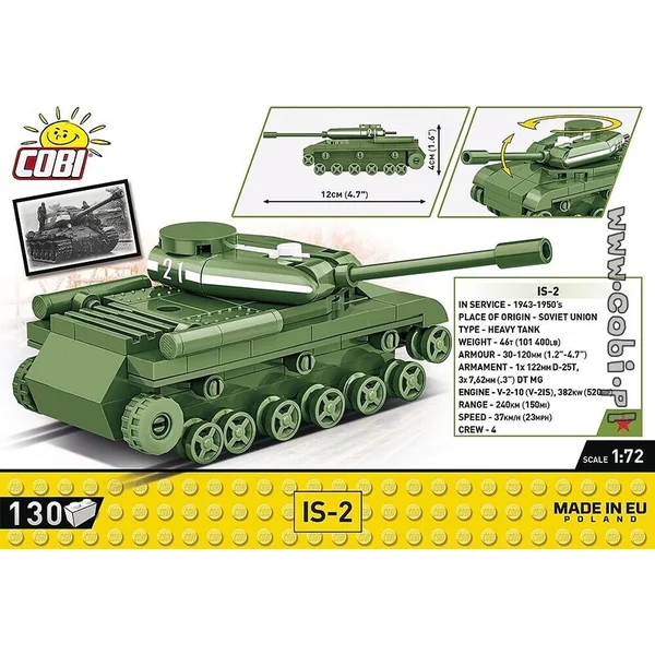 Cobi IS 2, 1:72, 130 k