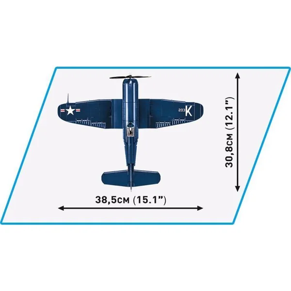 Cobi Korean War F4U-4 Corsair, 1:32, 520 k, 1 f