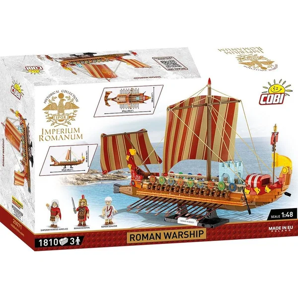 Cobi Navire de guerre romain - Imperium Romanum 1:48