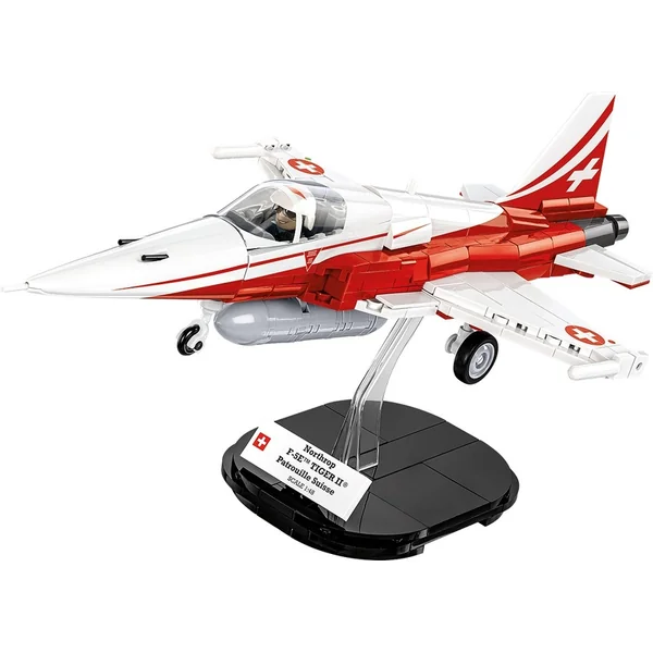 Cobi Northrop F-5E TIGER II Patrouille Suisse, 1:48, 320 pièces
