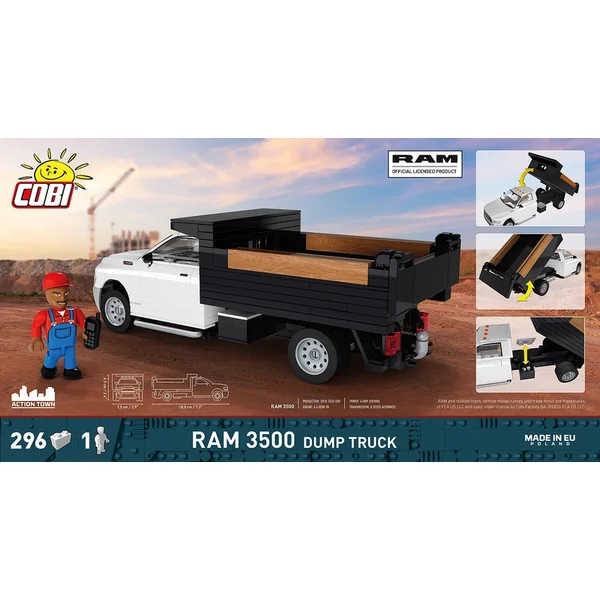 Cobi RAM 3500 Camion Benne, 1:35