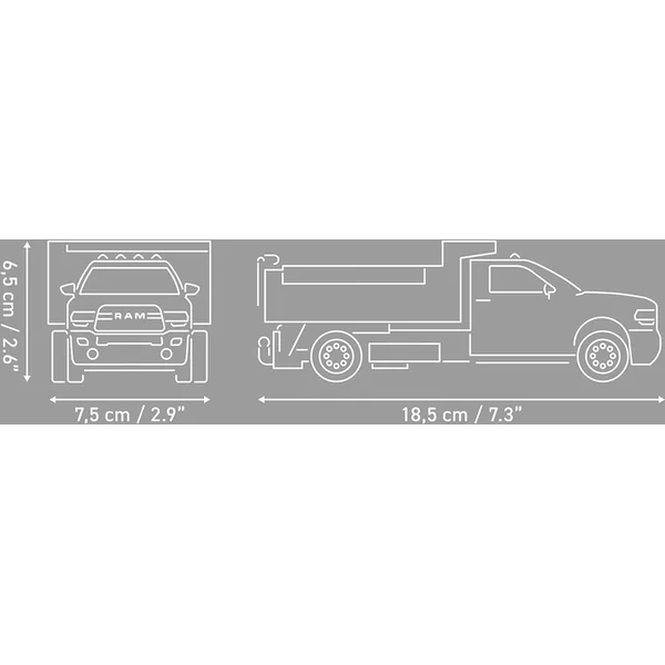 Cobi RAM 3500 Camion Benne, 1:35