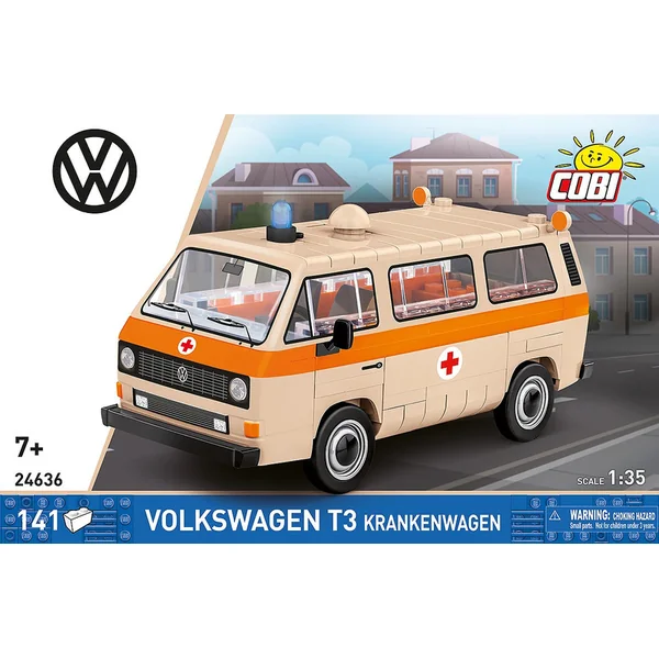 Cobi Volkswagen T3 Ambulance, 1:35, 146 pcs