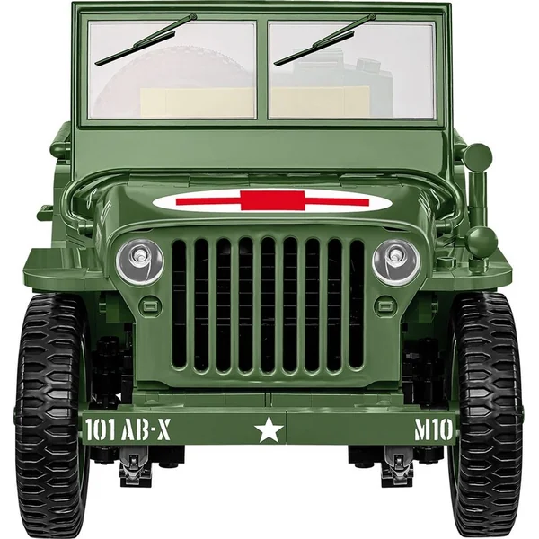 Cobi Willys MB ambulance 1:12, 1131 pièces