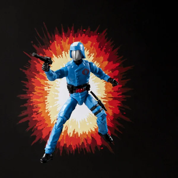 COBRA COMMANDER FIGURINE G.I. JOE RETRO COLLECTION SERIES HASBRO