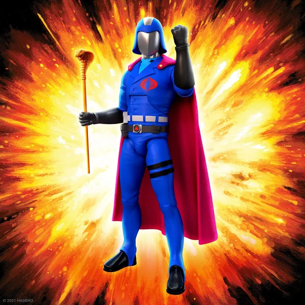 Cobra Commander figurine Ultimate G.I. Joe Super7 18 cm
