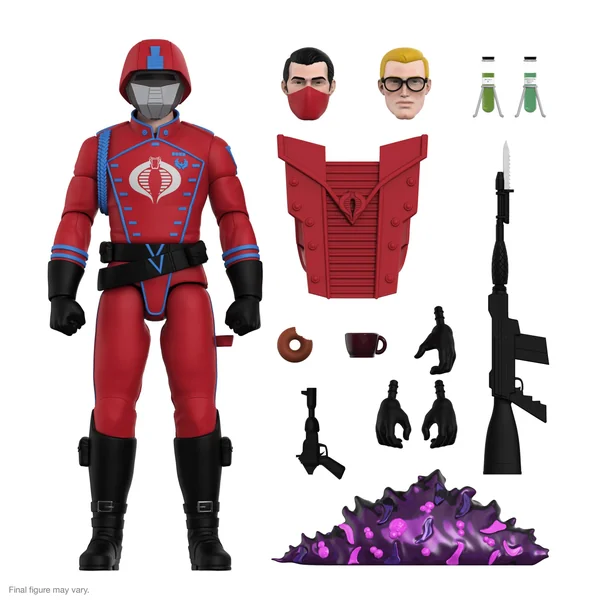 Cobra Crimson Guard figurine Ultimate G.I. Joe Super7 18 cm