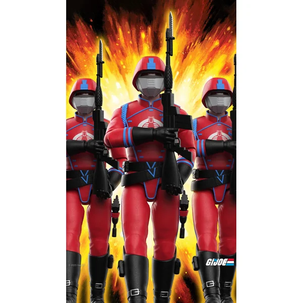 Cobra Crimson Guard figurine Ultimate G.I. Joe Super7 18 cm