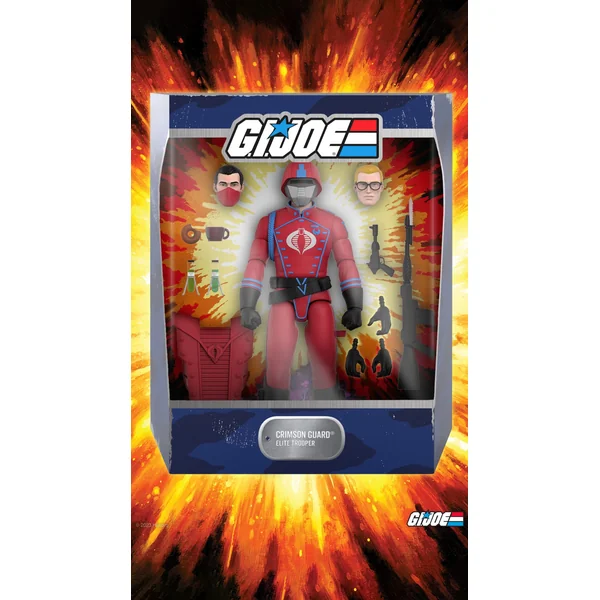 Cobra Crimson Guard figurine Ultimate G.I. Joe Super7 18 cm
