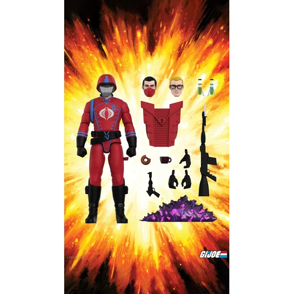Cobra Crimson Guard figurine Ultimate G.I. Joe Super7 18 cm