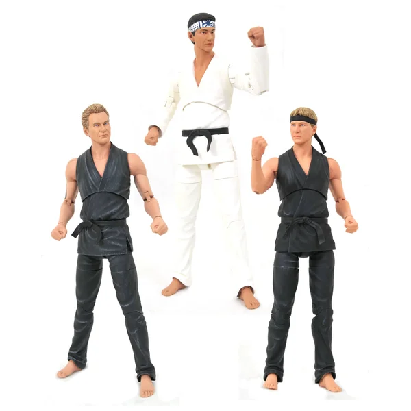 Cobra Kai Box set 3 figurines Exclusive SDDC 2021 Diamond Select 18 cm
