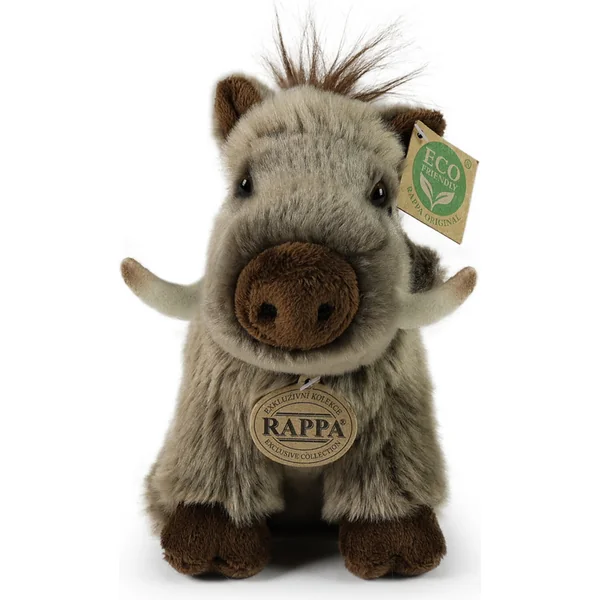 Cochon en peluche de savane 20 cm ÉCOLOGIQUE