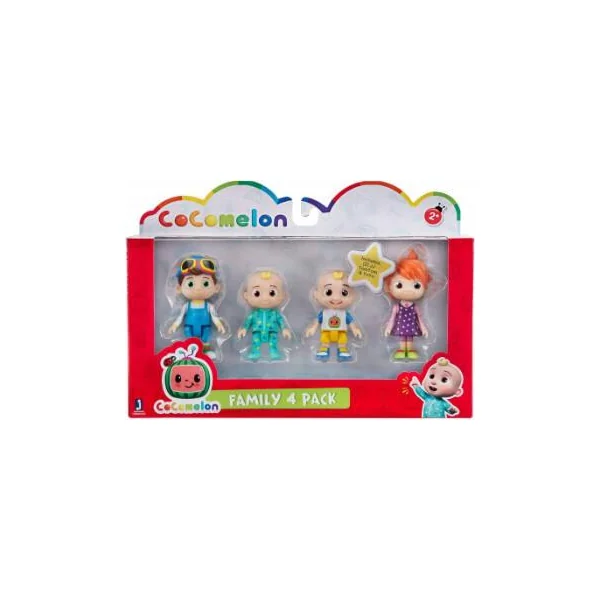COCOMELON - PACK 4 FIGURINES