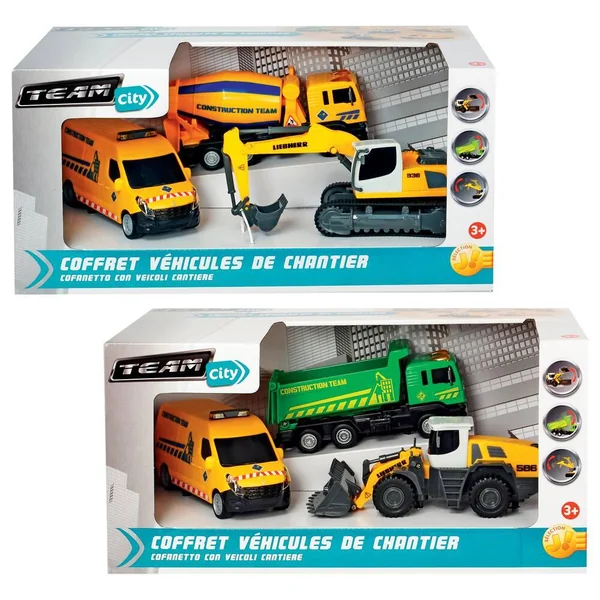 COFFRET VEHICULES DE CHANTIER