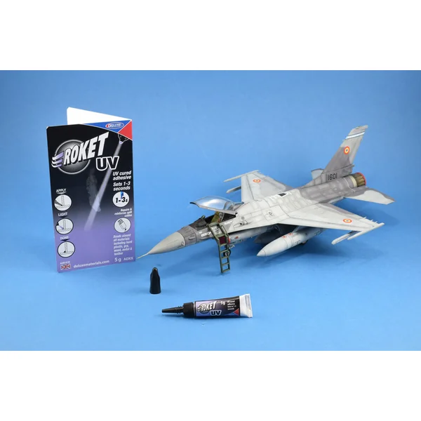 Colle UV Roket 5g avec porte-clés UV