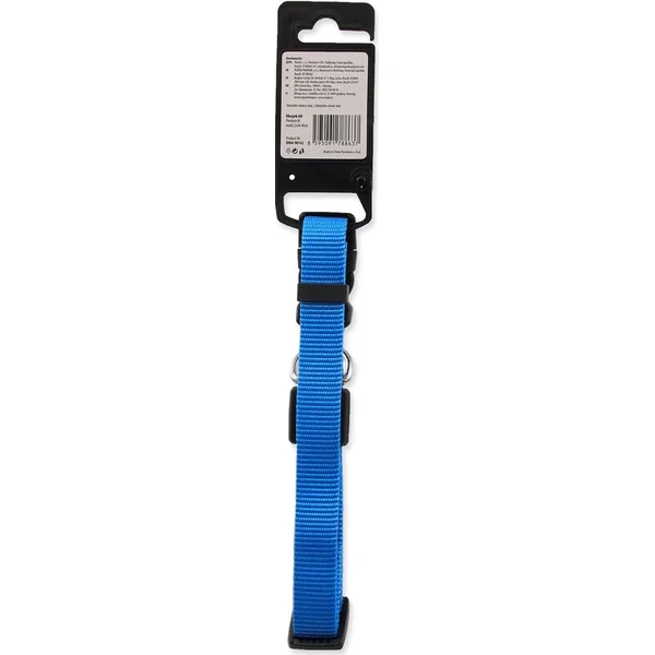Collier Active Dog Premium M bleu 2x34-49cm