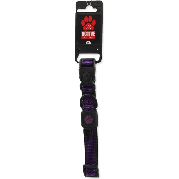 Collier Active Dog Strong M violet 2x34-49cm