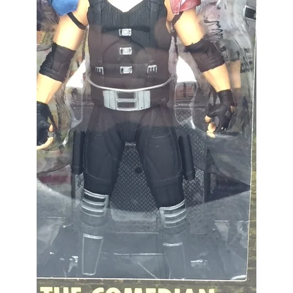 COMEDIAN (THE) Variant Unmasked WATCHMEN MOVIE COLLECTOR ACTION FIGURE DC COMICS SERIES 2 DC DIRECT