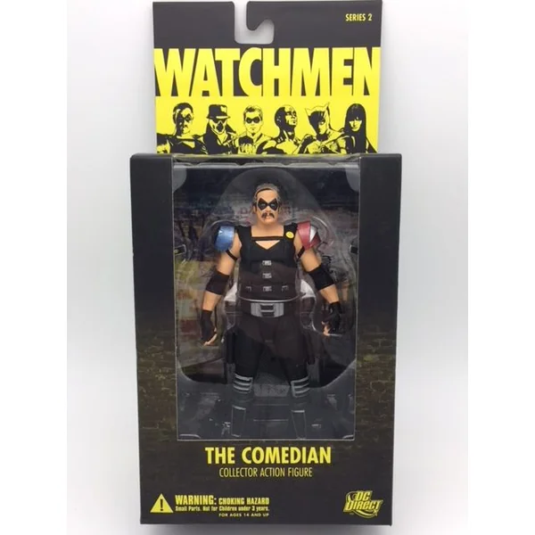 COMEDIAN (THE) WATCHMEN MOVIE COLLECTOR ACTION FIGURE DC COMICS SERIES 2 DC DIRECT