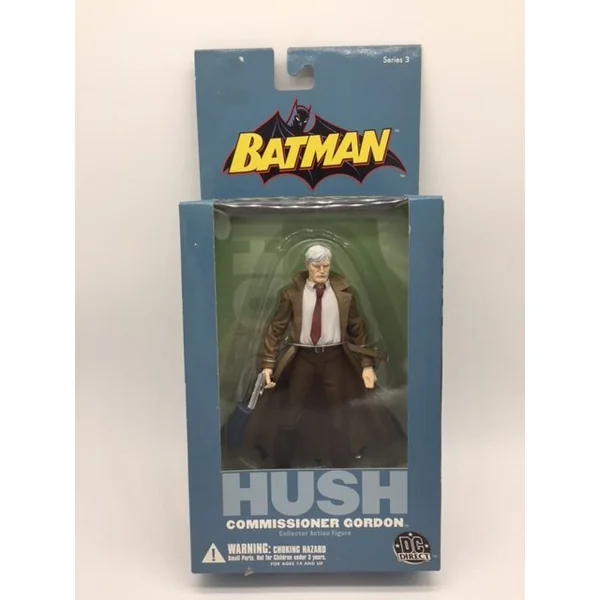 COMMISSAIRE GORDON FIGURINE BATMAN HUSH SERIES 3 DC DIRECT