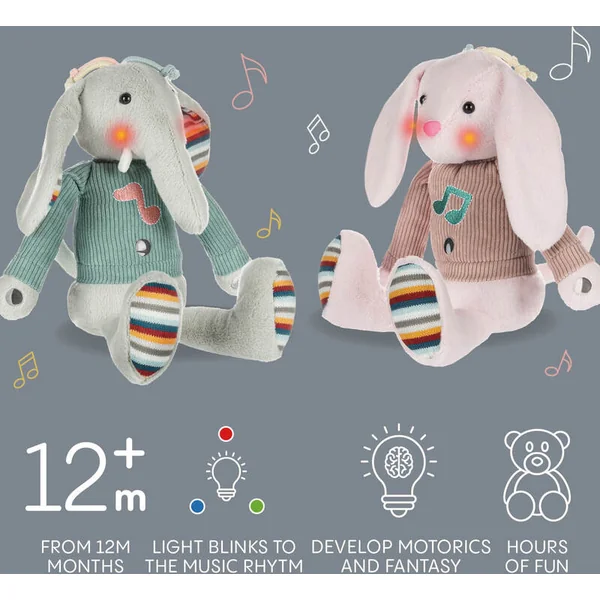 Compagnon interactif en peluche, Éléphant