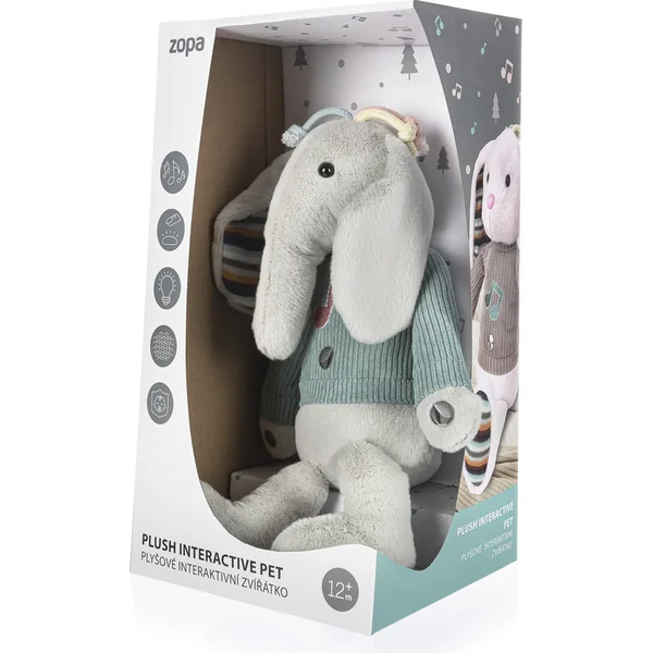 Compagnon interactif en peluche, Éléphant