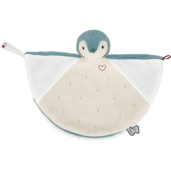 COMPLICES - DOUDOU MANCHOT VERT 24 CM