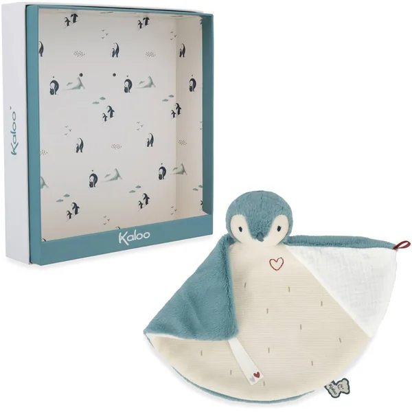 COMPLICES - DOUDOU MANCHOT VERT 24 CM