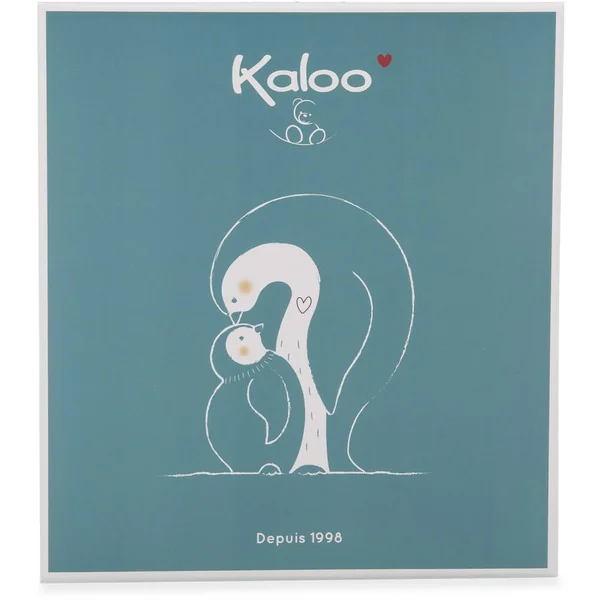 COMPLICES - DOUDOU MANCHOT VERT 24 CM