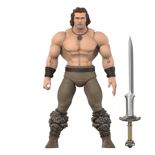 Conan Iconic Pose figurine Deluxe Conan le Barbare 1982 Super7 18 cm