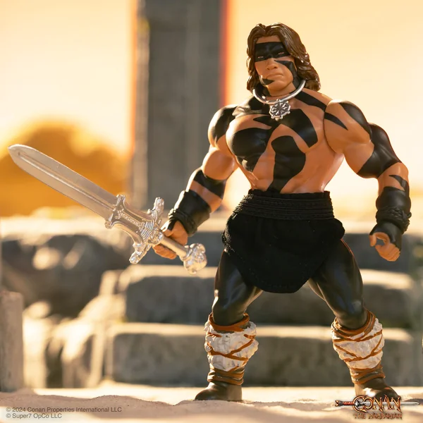 Conan Warpaint figurine Conan le Barbare 1982 Vintage Collection Super7 14 cm