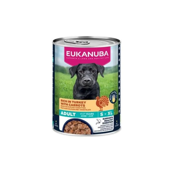 Conserve EUKANUBA Adult riche en dinde avec carottes 400 g