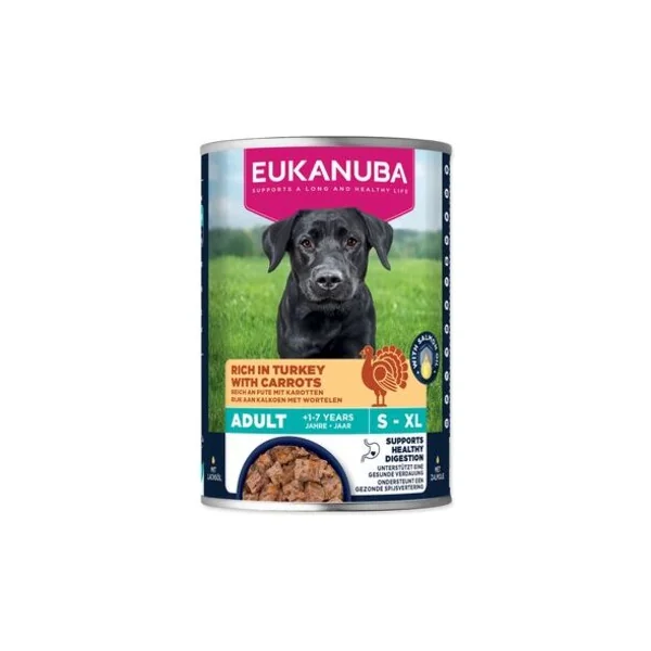 Conserve EUKANUBA Adult riche en dinde avec carottes 400 g
