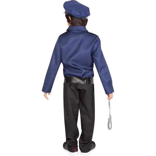 Costume de policier pour enfant taille (122-128cm)nouveau
