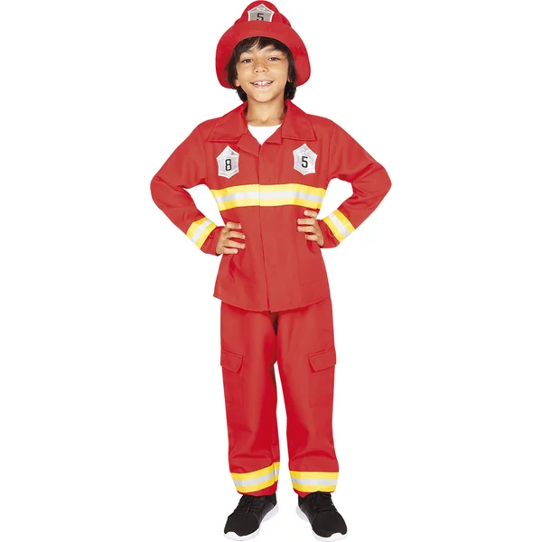 Costume de pompier pour enfant taille (98-104cm)