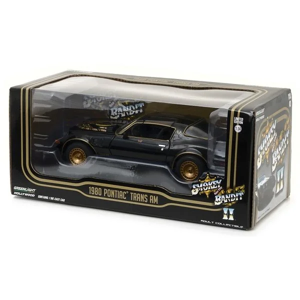 COURS APRES MOI SHERIF II: 1980 PONTIAC TRANS AM - véhicule miniature 1/24