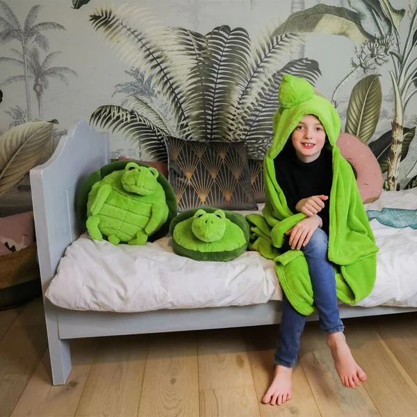 Cozy Noxxiez HW717 Tortue - coussin en peluche chauffant 3 en 1