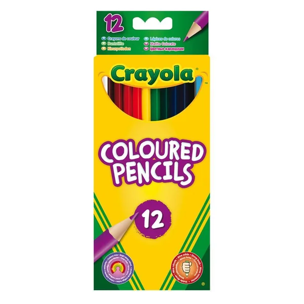 CRAYOLA - 12 CRAYONS DE COULEUR