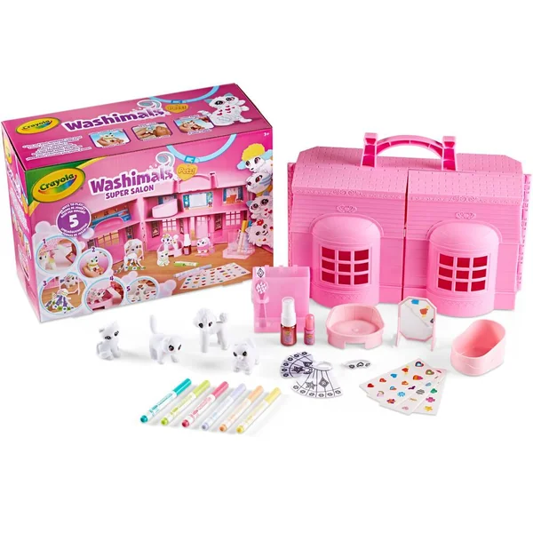 CRAYOLA WASHIMALS - SUPER SALON DE BEAUTE