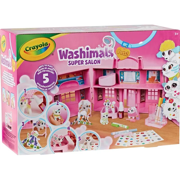CRAYOLA WASHIMALS - SUPER SALON DE BEAUTE
