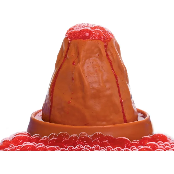 Crazy Dino volcan 10cm avec lave, œuf et dinosaure