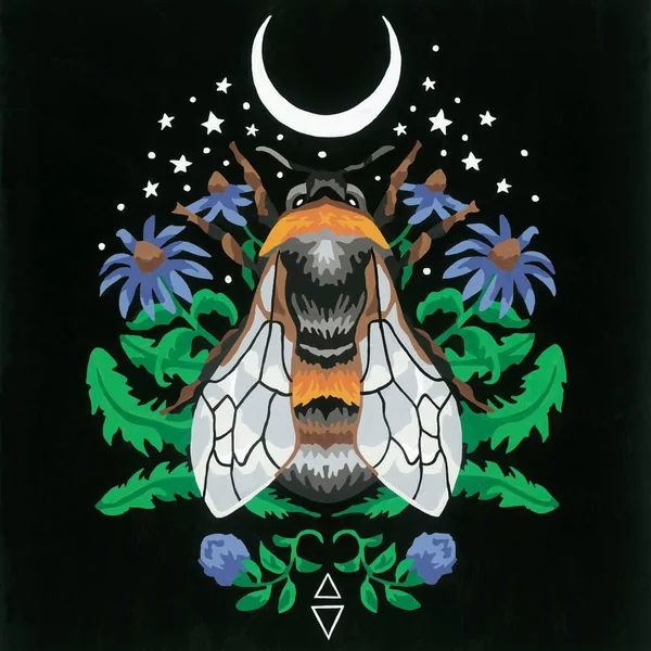 CREART - 20X20 CM - ABEILLE - PIXIE COLD EDITION